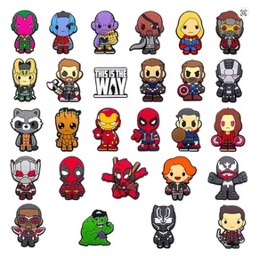 MARVEL Avengers Superhero - ciondoli per scarpe 27 pezzi - adatti a crocs - SPEDIZIONE GRATUITA - Foto 1 di 2
