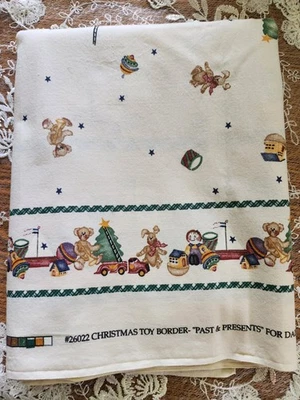 Vintage Daisy Kingdom Christmas Toy  Border Past & Present 1995  62x42 - Image 1 of 4