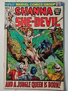 Shanna the She-Devil #1 (1972) Marvel Comics Jim Steranko Cover - Picture 1 of 7
