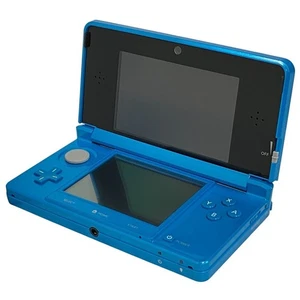 Nintendo 3DS CTR-001 Konsole Komplettset Blau Getestet Gebraucht Guter Zustand 2011 - Bild 1 von 12