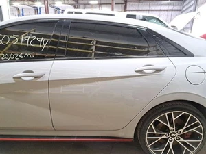 2023 Elantra Left Driver Side Rear Door Assembly Color: Gray C5g - Picture 1 of 6