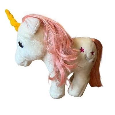 1984 MY LITTLE PONY MOONDANCER UNICORN Vtg Plush Hasbro Softies 9.5” - Image 1 of 4