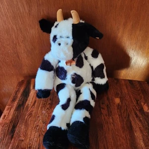 Vintage Build A Bear Kuh Plüsch Bauernhof Stofftier 1997 - Bild 1 von 9