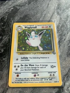 Pokémon TCG Wigglytuff Jungle Holo Karte 16/64 Unlimited Rare, LP - Bild 1 von 10