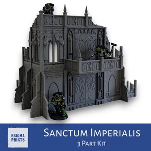 Sanctum Imperialis - Impresión 3D de terreno disperso de mesa de 28 mm - Imagen 1 de 8