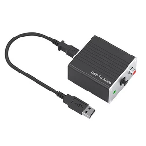 Carte Son Externe USB Convertisseur Audio NuméRique Coaxial Sans Alimentati1056 - Afbeelding 1 van 10