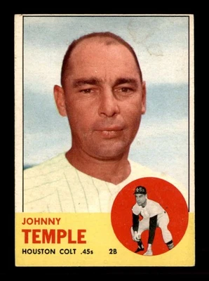 1963 Topps #576 Johnny Temple   VGEX X3250153 - Image 1 of 2