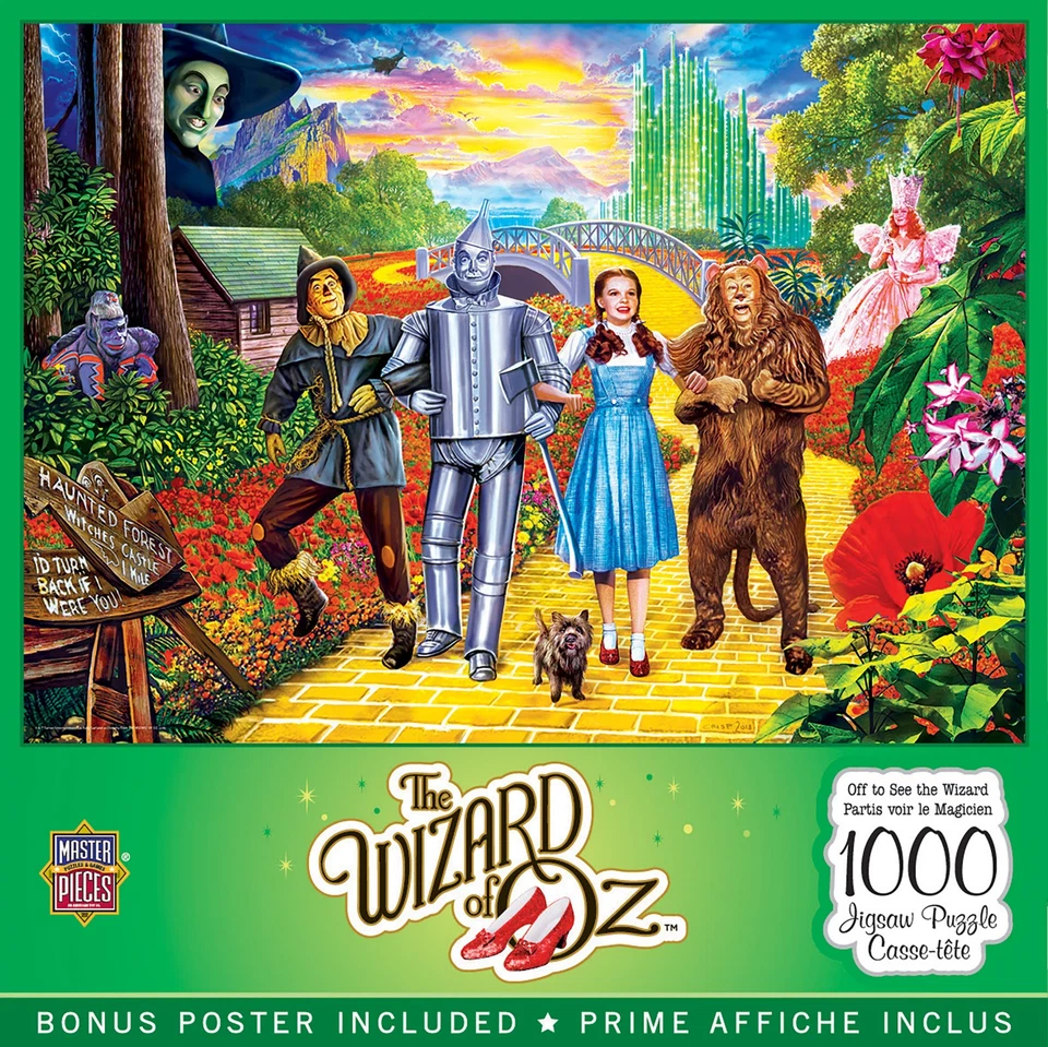 MasterPieces Wizard of Oz off to See The Wizard 1000pc Jigsaw Puzzle 14