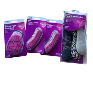CVS Health Paquete Lote 4 Paquetes Forros de Talón Cojines y Plantillas Bola de Pie - Imagen 1 de 4