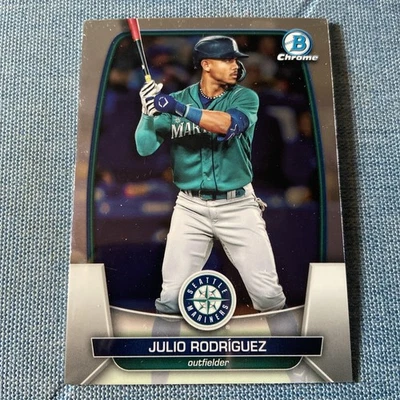 2023 Bowman Chrome - Julio Rodriguez #81 - Image 1 of 2