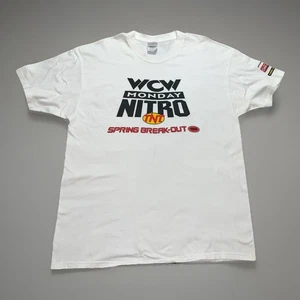 Vntg WCW Monday Nitro TNT Wrestling T-Shirt XL Single Stitch USA Spring Break 99 - Picture 1 of 17