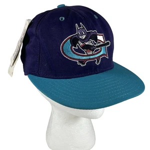 Greensboro Fledermäuse Vintage Minor League Pro-Line Mütze Kappe nicht verstellbar 6 7/8 NYY Emblem USA - Bild 1 von 13