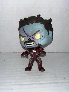 Funko Pop 2021! Marvel What If ZOMBIE IRON MAN 4" Bobblehead in vinile LOOSE - Foto 1 di 4