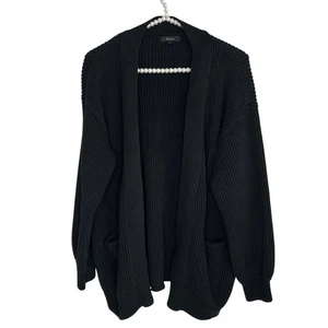 Maglione cardigan oversize Quince piccolo minimalista nonno tranquillo lusso basic - Foto 1 di 12