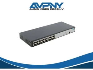 CONMUTADOR ETHERNET MONTABLE EN RACK HP JG913A 24 PUERTOS POE - Imagen 1 de 4