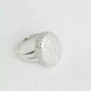 1 kt RD simulierter Diamant Twilight Bellas Verlobungsring 14 K Weißgold vergoldet - Bild 1 von 9