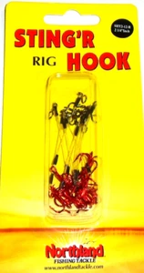 Northland 2,25" Tackle Sting’r Rig Red Haken (12er Pack) - Bild 1 von 1