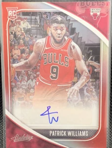 🔥2020-21 ABSOLUTE PATRICK WILLIAMS ROOKIE AUTO # RA-PWI /10🔥 - Picture 1 of 2