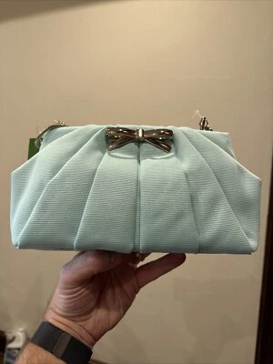 Bolso clutch Kate Spade Evening Belles Grace azul 428 NUEVO con etiquetas Foto 1 de 4
