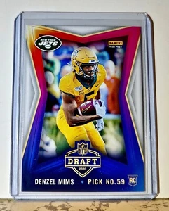 Denzel Mims 2020 NFL Draft Night NFL #21 Football Card Jets 1 of 476 - Picture 1 of 2