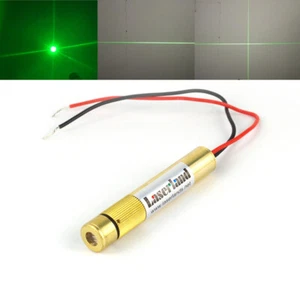 Módulo láser cruzado de línea de punto verde enfocable 532 nm 30 mW - Imagen 1 de 6