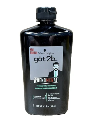 Got2b Phenomenal Thickening Shampoo Schwarzkopf  Fresh Scent 16.9 Fl Oz NEW - Image 1 of 2