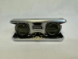 VINTAGE OSANIA FOLDING SPORTS GLASSES MADE IN JAPAN 2.5 X 25MM OPERA BINOCULARS - Picture 1 of 6
