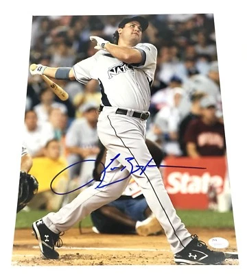 Фотография с автографом Лэнса Беркмана 11x14 сертификат подлинности JSA - Изображение 1 из 2