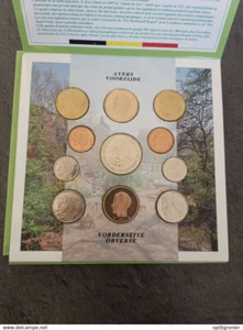 COFFRET BELGIQUE 1993 UNC / SET BELGIUM COINS ZOO ANTWERPEN ANVERS - Picture 1 of 3