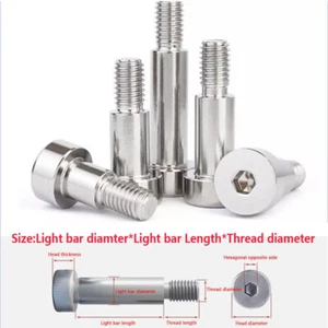 Shoulder Bolts Stainless Steel Socket Head Allen Key Screws M3 M4 M5 M6 M8 M10 - Picture 1 of 4