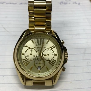 Michael Kors yellow watch model 5605 running with new battery - Picture 1 of 3