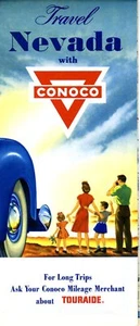 1955 Conoco Road Map: Nevada NOS - Picture 1 of 1