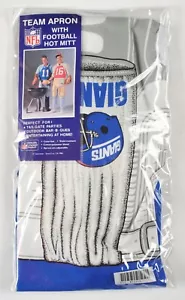 Grembiule squadra NFL New York Giants vintage con guantone calcio nuovo in confezione - Foto 1 di 2