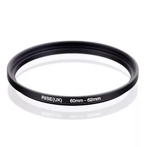 RISE(UK) 60 mm-62 mm 60-62 mm 60-62 mm 60-62 mm 60-62 mm 60-62 mm 60-62 mm 60-62 mm 60-62 mm 60-62 mm 60-62-62 mm 60-62 adattatore filtro ad anello nero - Foto 1 di 3