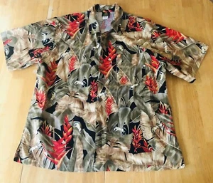 Camisa Hawaiana Toucan Dance Fast Lane VLV Blanca Semental Caballo Para Hombres Talla Grande - Imagen 1 de 12