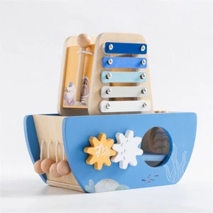 Wooden Activity Ocean Montessori Toys for Kids Toddlers Educational Learning Toy - Picture 1 of 8