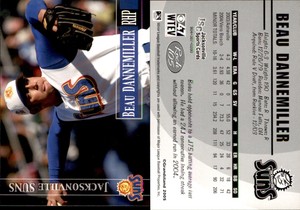 Beau Dannemiller 2005 Grandstand Jacksonville Suns #16 RC Card *AutographDen*