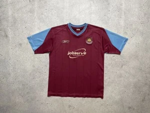 Vintage Retro Football Jersey Reebok FC West Ham United - Picture 1 of 13