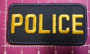Vintage GEmsco POLICE patch - Picture 1 of 2