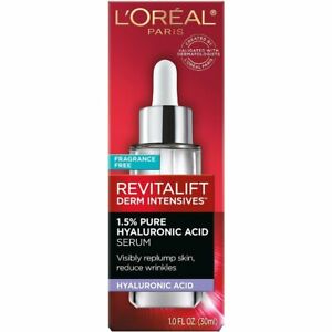 L'Oréal Paris Revitalift Derm Intensives 1.5% Hyaluronic Acid Serum 1.0 fl oz.