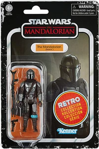 🚀 Hasbro Star Wars Retro Collection Actionfigur The Mandalorian (Beskar) 🚀 - Bild 1 von 6