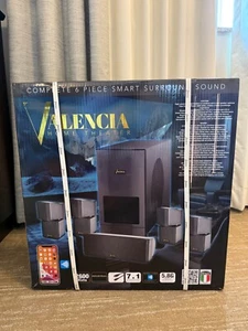 Valencia Home Theatre Complete 6 piece Smart Surround Sound *NEW* - Picture 1 of 4