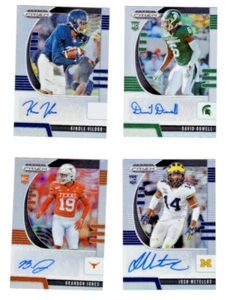 Lot of 4 2020 Pan Prizm Draft Picks Autographs - Picture 1 of 2