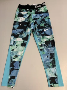 Nike Pro Capri Leggings Girls Small - Picture 1 of 8