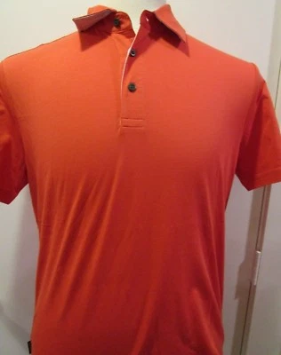 Jack Spade Men's Short Sleeve Polo, Coral, Medium, New w Tags - Image 1 of 4