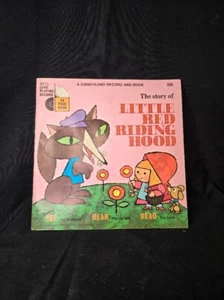Libro y vinilo Disneyland La historia de Caperucita Roja 1968 - Imagen 1 de 5