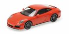 Porsche 911 (991.2) Carrera 4s Orange 2017 1:43 Modell Minichamps