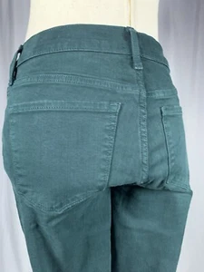 GAP Womens Stretch Denim “True Skinny" Jeans Forest Green, size 2 / 26” - Picture 1 of 10