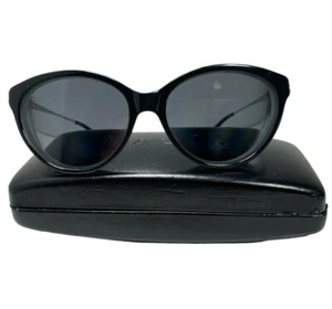 ^ Ralph Lauren Sunglasses RA5154 541/11, Black Silver Cat Eye Round - Picture 1 of 11