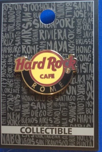 HRC Hard Rock Cafe Rome Rom Roma Logo New Style Holo Back 3LC 2025 new OVP - Picture 1 of 3